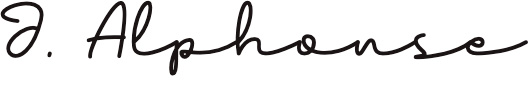 Signature Judley Alphonse